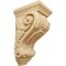 Ekena Millwork 3 1/2"W x 4"D x 7"H Small Grape Corbel, Alder CORW03X04X07GRAL - alternate 1